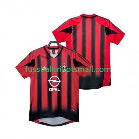 Fußballtrikots AC Mailand 2004 Retro 2005 Kurzarm Heimtrikotsatz kaufen Fußballtrikots AC Mailand 2004 Retro 2005 Kurzarm Heimtrikotsatz kaufen